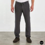 Мужские летние туфли-мокасины из серого нубука Mens 211832 177 grey nubuk 6195