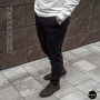 Мужские летние туфли-мокасины из серого нубука Mens 211832 177 grey nubuk 6195