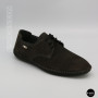 Мужские летние туфли-мокасины из серого нубука Mens 211832 177 grey nubuk 6195