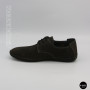 Мужские летние туфли-мокасины из серого нубука Mens 211832 177 grey nubuk 6195