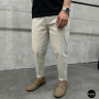 Чоловічі літні бежеві шкіряні мокасини N-SHOES Mens 211829 177 beige nubuk 6196