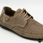 Чоловічі літні бежеві шкіряні мокасини N-SHOES Mens 211829 177 beige nubuk 6196