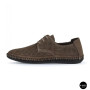 Чоловічі літні бежеві шкіряні мокасини N-SHOES Mens 211829 177 beige nubuk 6196