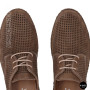 Чоловічі літні бежеві шкіряні мокасини N-SHOES Mens 211829 177 beige nubuk 6196
