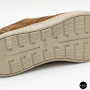Чоловічі бежеві туфлі-мокасини з нубуку N-SHOES 211851 417 beige nubuk 6197