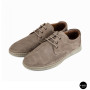 Чоловічі бежеві туфлі-мокасини з нубуку N-SHOES 211851 417 beige nubuk 6197