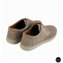 Чоловічі бежеві туфлі-мокасини з нубуку N-SHOES 211851 417 beige nubuk 6197