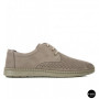 Чоловічі бежеві туфлі-мокасини з нубуку N-SHOES 211851 417 beige nubuk 6197