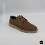 Чоловічі бежеві туфлі-мокасини з нубуку N-SHOES 211851 417 beige nubuk 6197