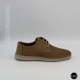 Чоловічі бежеві туфлі-мокасини з нубуку N-SHOES 211851 417 beige nubuk 6197