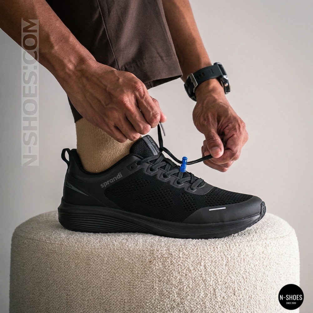 Black Sneakers Sprandi V-24MR1027 6219: Your Everyday Comfort
