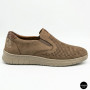 Чоловічі бежеві туфлі нубук N-SHOES Mens 213136 305 6244