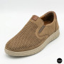 Чоловічі бежеві туфлі нубук N-SHOES Mens 213136 305 6244