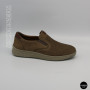 Чоловічі бежеві туфлі нубук N-SHOES Mens 213136 305 6244