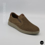 Чоловічі бежеві туфлі нубук N-SHOES Mens 213136 305 6244