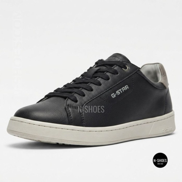 Black Leather Sneakers G-Star Raw CEO-BRADLEY-02 MI08 6278