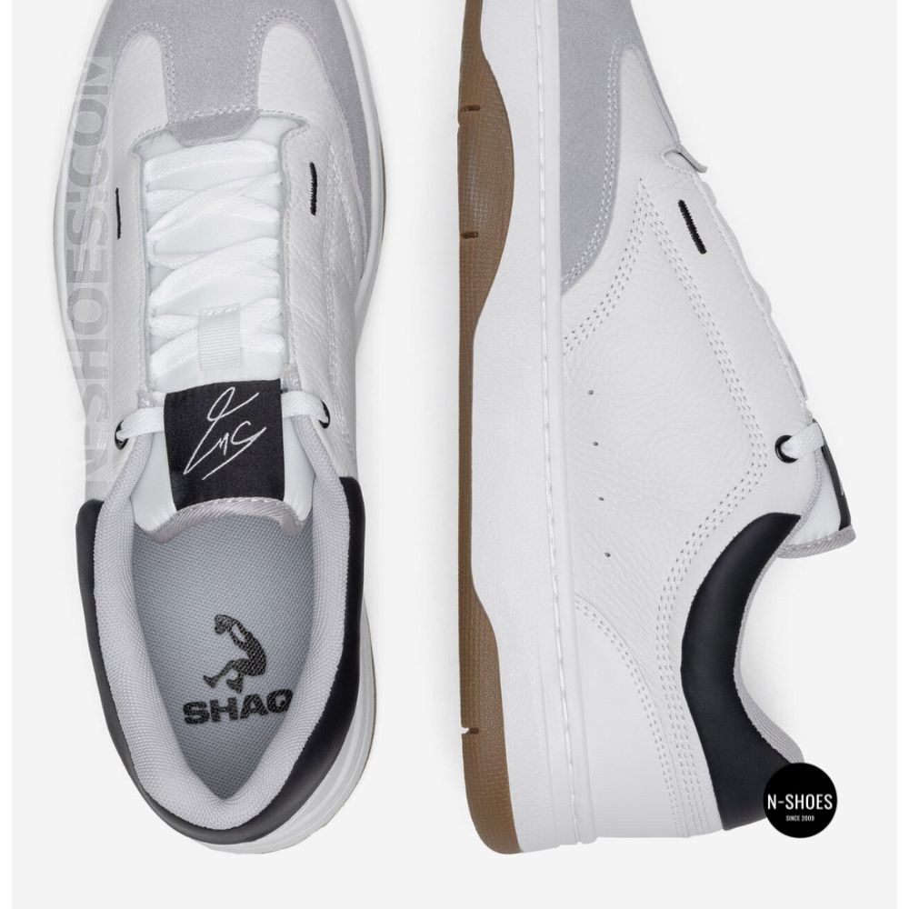 SHAQ FORTUNE AQ95012M-WB 6281: білі кросівки для гри без пауз