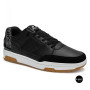 SHAQ BREAKER LOW AQ95014M-B 6283: Low-Profile Black Leather