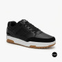 SHAQ BREAKER LOW AQ95014M-B 6283: Low-Profile Black Leather