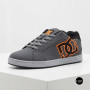 Серые россовки DC Shoes EO-NET DC01774025 6286 из натуральной кожи