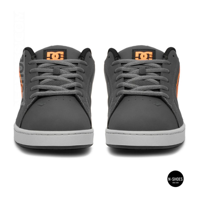 Серые кроссовки DC Shoes EO-NET DC01774025 6286 из натуральной кожи