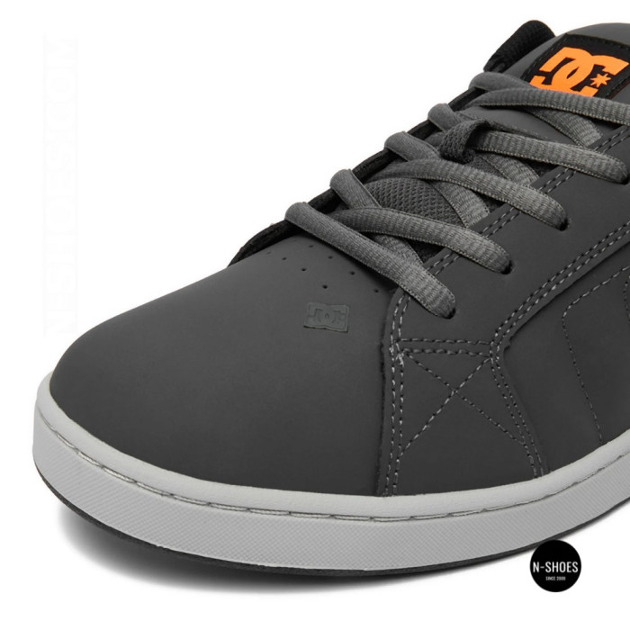 Серые кроссовки DC Shoes EO-NET DC01774025 6286 из натуральной кожи