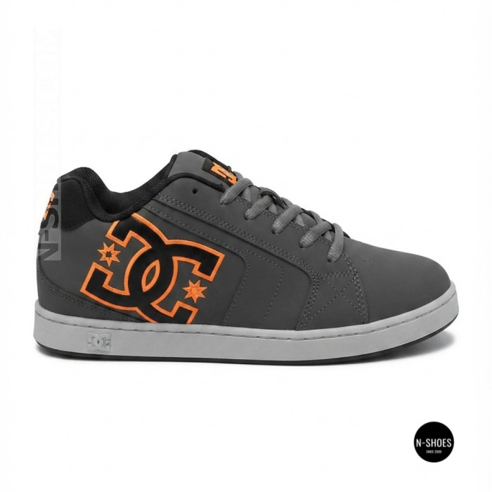 Серые кроссовки DC Shoes EO-NET DC01774025 6286 из натуральной кожи