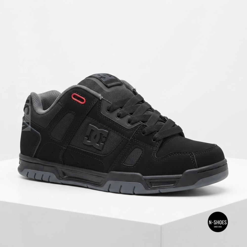 DC Shoes STAG 320188-BYR 6287: стильні сірі хайтопи з натуральної шкіри