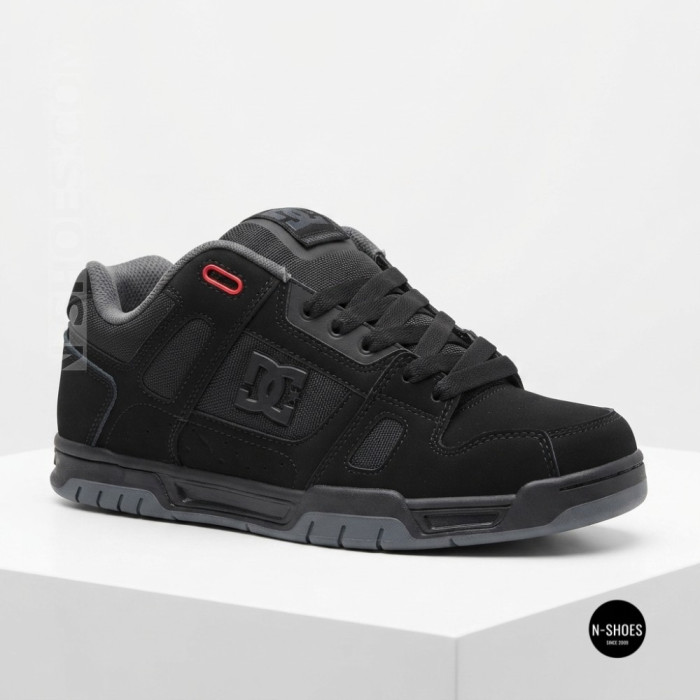DC Shoes STAG 320188-BYR 6287: стильні сірі хайтопи з натуральної шкіри