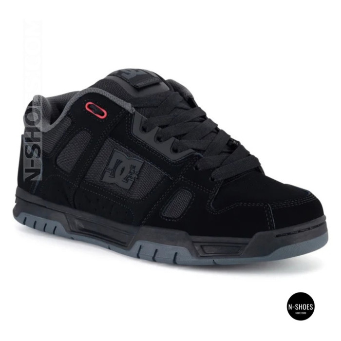 DC Shoes STAG 320188-BYR 6287: стильні сірі хайтопи з натуральної шкіри