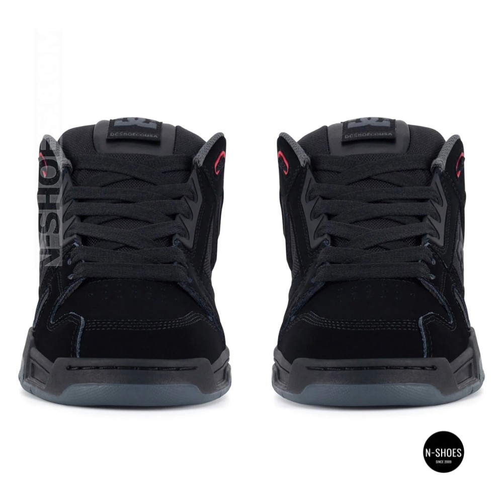 DC Shoes STAG 320188-BYR 6287: стильні сірі хайтопи з натуральної шкіри