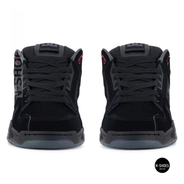 DC Shoes STAG 320188-BYR 6287: стильні сірі хайтопи з натуральної шкіри