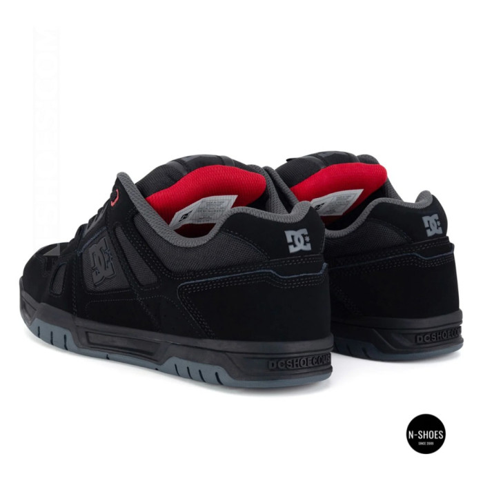 DC Shoes STAG 320188-BYR 6287: стильні сірі хайтопи з натуральної шкіри