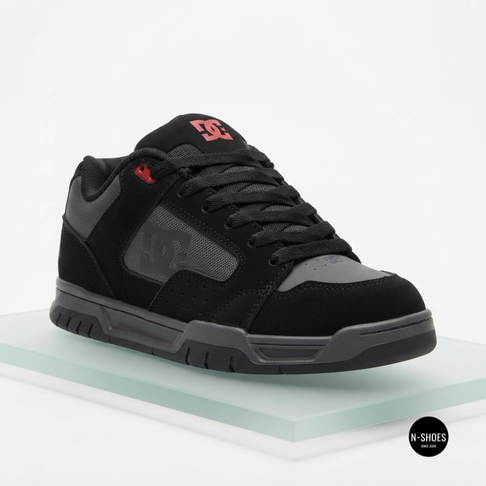 DC Shoes STAG 320188-BYR 6287: стильні сірі хайтопи з натуральної шкіри