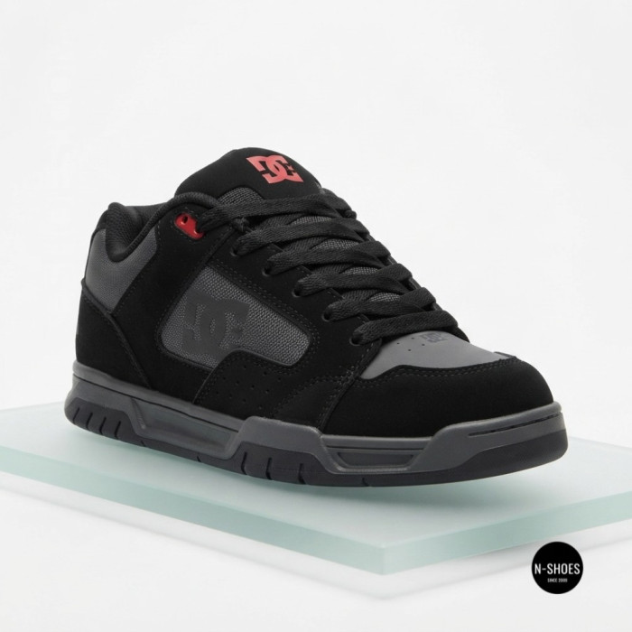 DC Shoes STAG 320188-BYR 6287: стильні сірі хайтопи з натуральної шкіри
