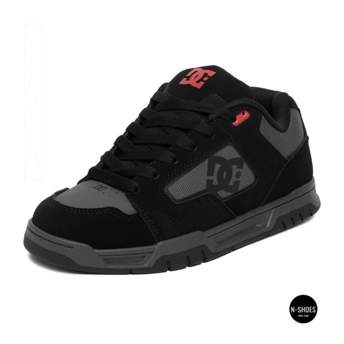 DC Shoes STAG 320188-BYR 6287: стильні сірі хайтопи з натуральної шкіри