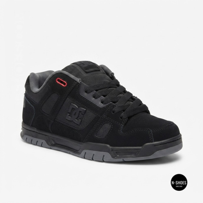 DC Shoes STAG 320188-BYR 6287: стильні сірі хайтопи з натуральної шкіри