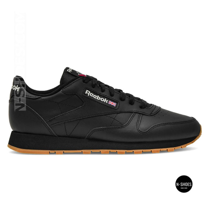 Reebok EU-CLASSIC LEATHER 100008493 6322: черная кожаная классика