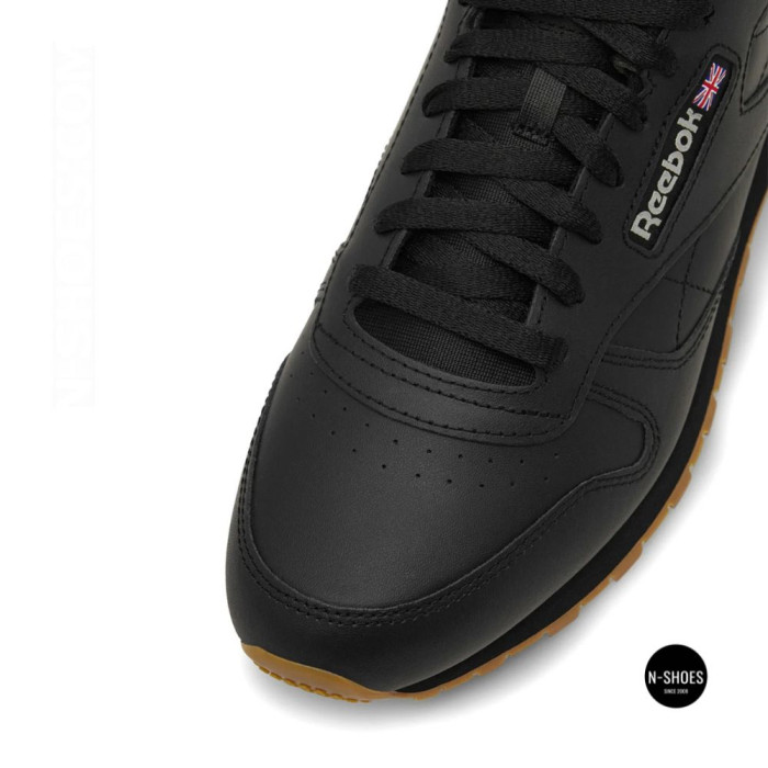 Reebok EU-CLASSIC LEATHER 100008493 6322: черная кожаная классика