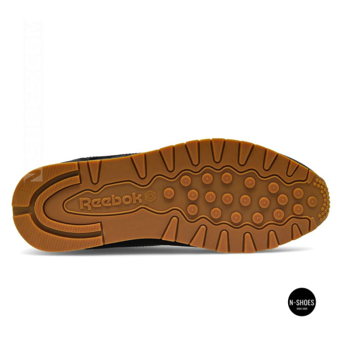 Reebok EU-CLASSIC LEATHER 100008493 6322: черная кожаная классика