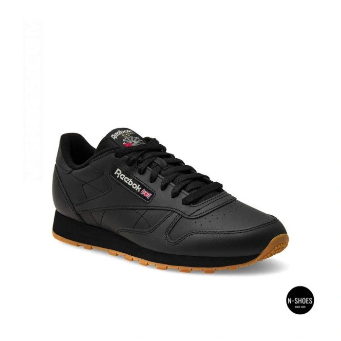 Reebok EU-CLASSIC LEATHER 100008493 6322: черная кожаная классика