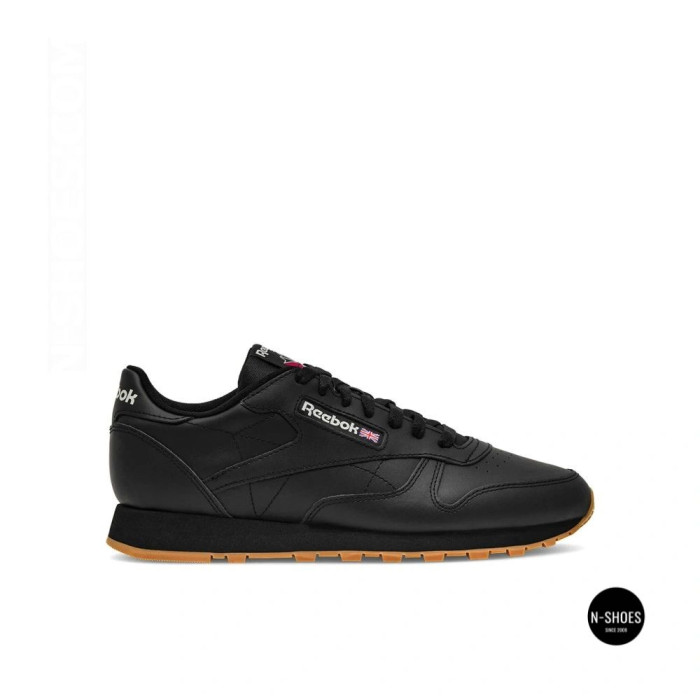Reebok EU-CLASSIC LEATHER 100008493 6322: черная кожаная классика
