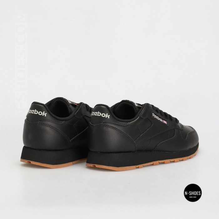 Reebok EU-CLASSIC LEATHER 100008493 6322: черная кожаная классика