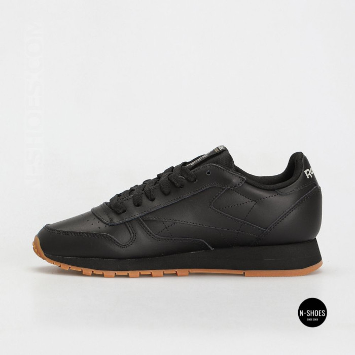 Reebok EU-CLASSIC LEATHER 100008493 6322: черная кожаная классика