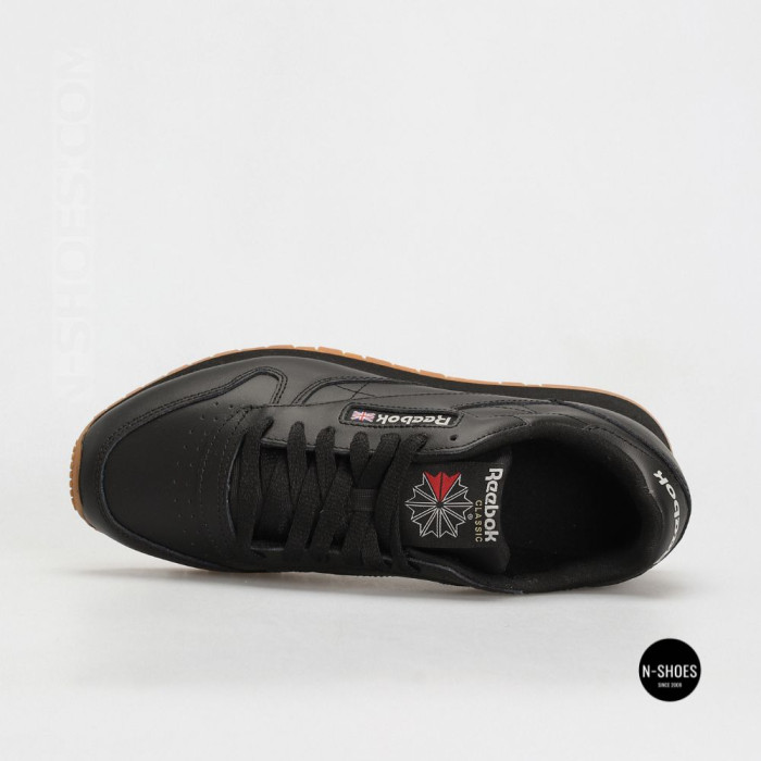 Reebok EU-CLASSIC LEATHER 100008493 6322: черная кожаная классика