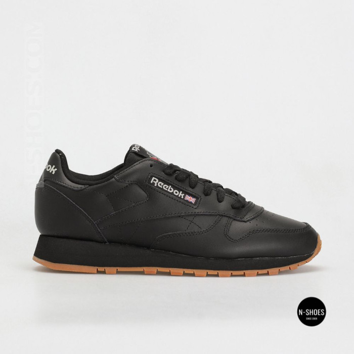 Reebok EU-CLASSIC LEATHER 100008493 6322: черная кожаная классика