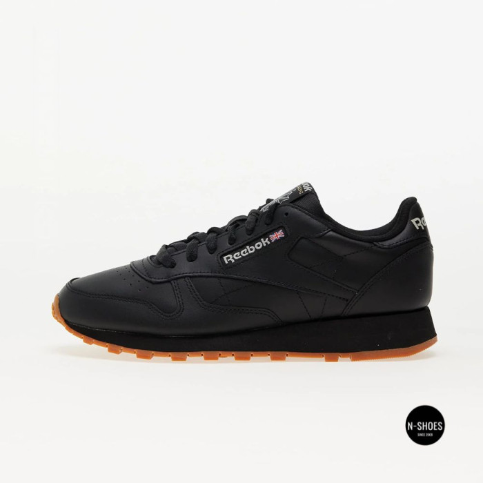 Reebok EU-CLASSIC LEATHER 100008493 6322: черная кожаная классика