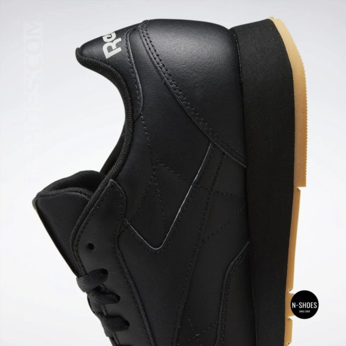 Reebok EU-CLASSIC LEATHER 100008493 6322: черная кожаная классика
