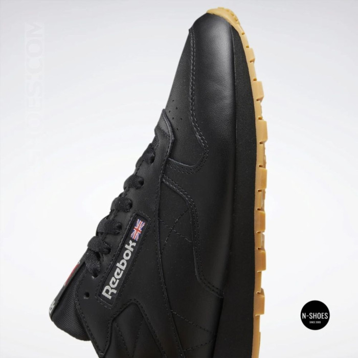 Reebok EU-CLASSIC LEATHER 100008493 6322: черная кожаная классика