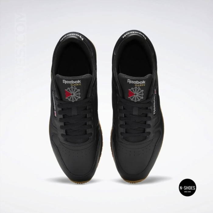 Reebok EU-CLASSIC LEATHER 100008493 6322: черная кожаная классика